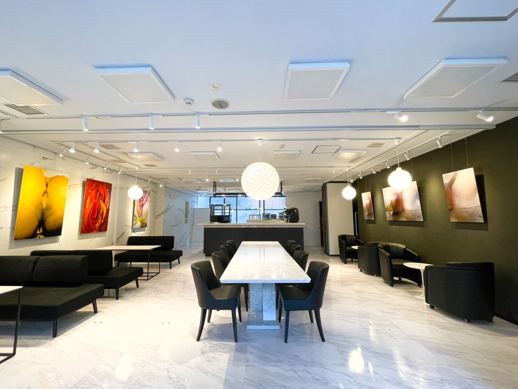 1F Marble Gallery Cafe floor plan